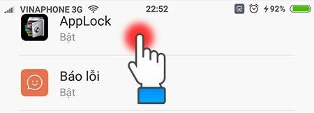 cách khoá ứng dụng trên Android 6