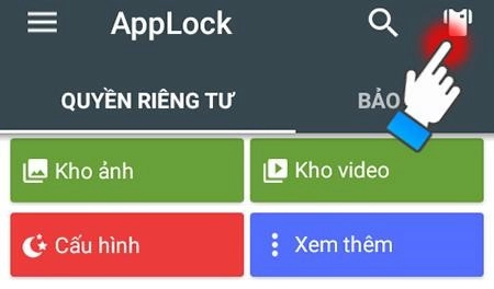 cách khoá ứng dụng trên Android 8