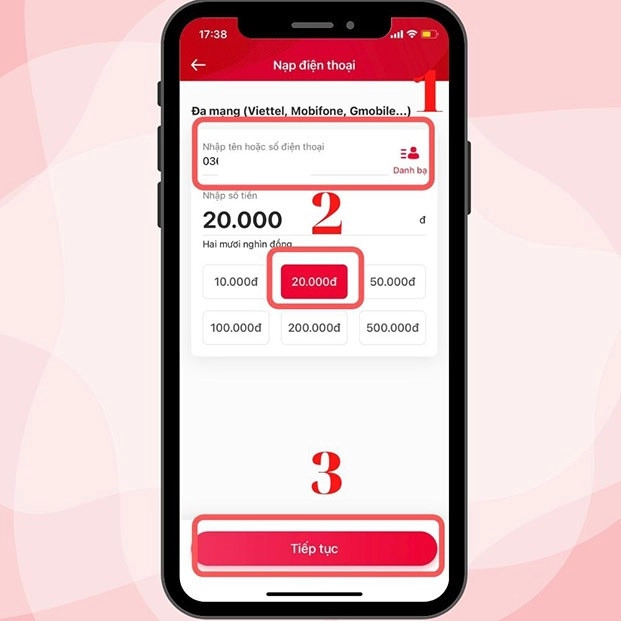 cách nạp tiền viettel 4
