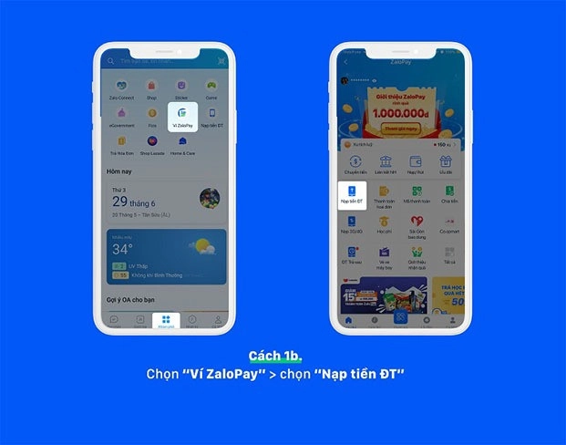 cách nạp tiền viettel 8