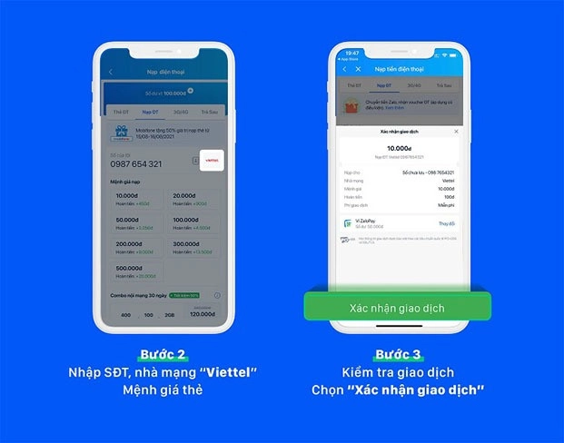 cách nạp tiền viettel 9
