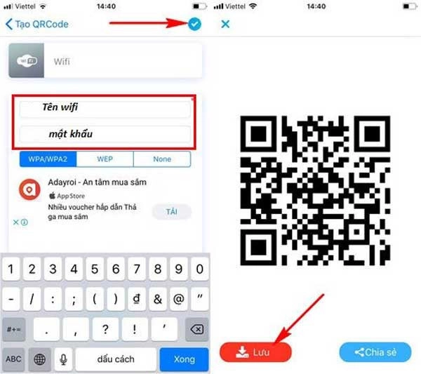Mã Vạch Trên Điện Thoại Android và IOS 5