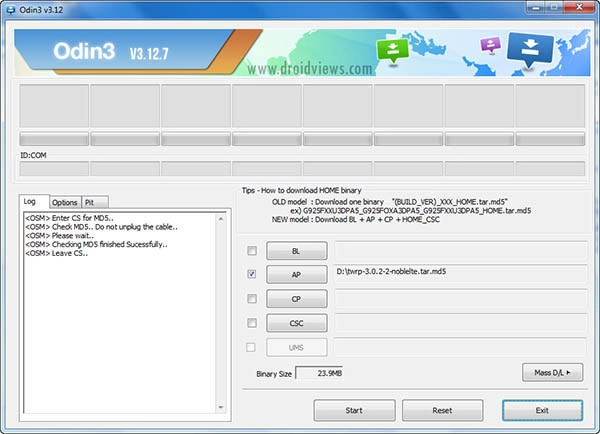root galaxy note 5 3