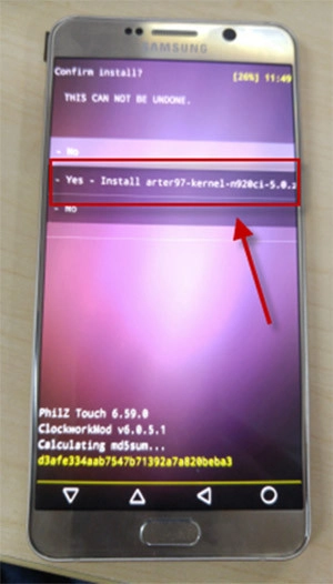 root galaxy note 5 4