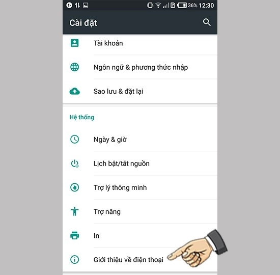 cách xem địa chỉ MAC của điện thoại Samsung 2