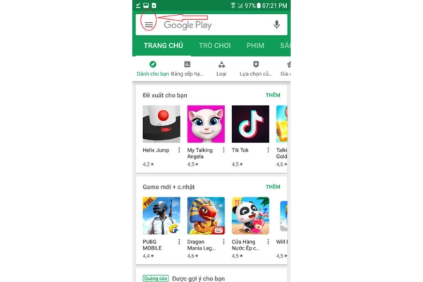cập nhật phần mềm android 5