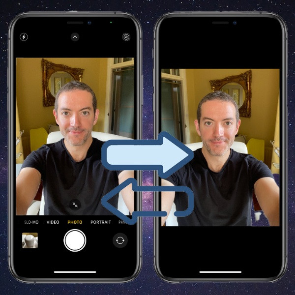 Hướng dẫn A - Z cách chỉnh camera trước không bị ngược cho Iphone và Android