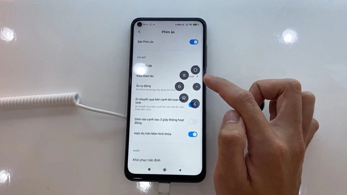 Chụp ảnh màn hình bằng Quick Ball