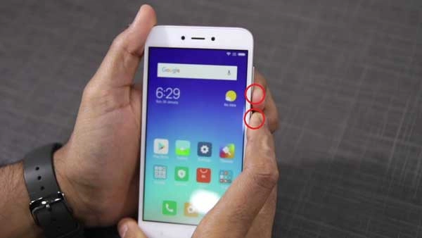  Chụp ảnh màn hình bằng phím cứng