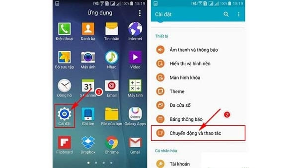 chụp màn hình samsung galaxy a5 2