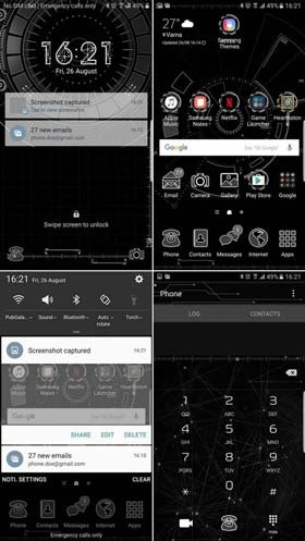 giao diện Samsung Galaxy S7 1