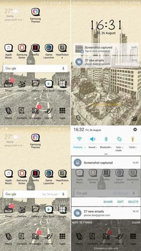 giao diện Samsung Galaxy S7 6