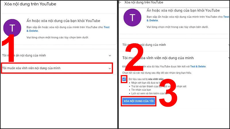 hướng dẫn xóa kênh youtube 10