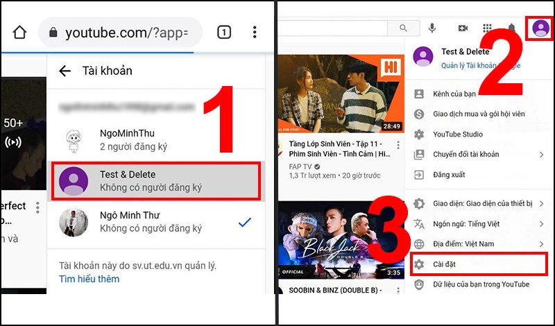 hướng dẫn xóa kênh youtube 8