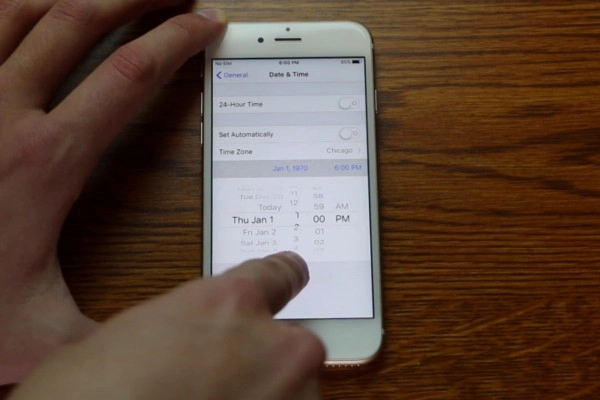 Không thao tác được giao diện