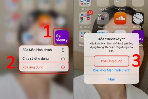 Gỡ bỏ ứng dụng
