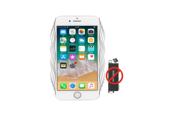 iPhone 8plus bị lỗi mất rung