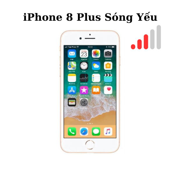 iPhone 8 Plus sóng yếu - Hướng dẫn cách khắc phục đơn giản