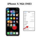 iPhone X mất iMei và giải pháp khắc phục nhanh chóng