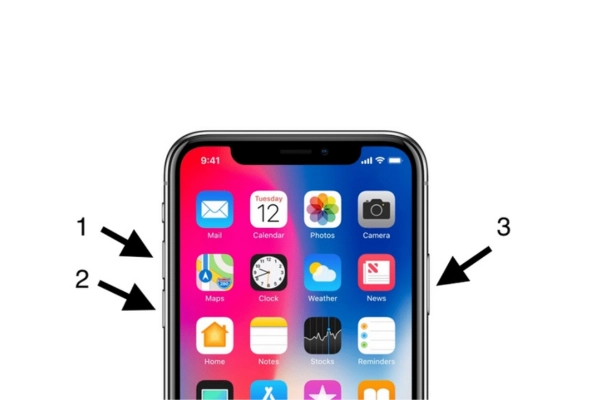 khởi động iphone 