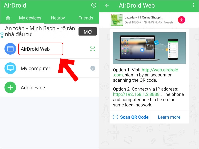 kết nối Samsung Galaxy S7 với máy tính 6