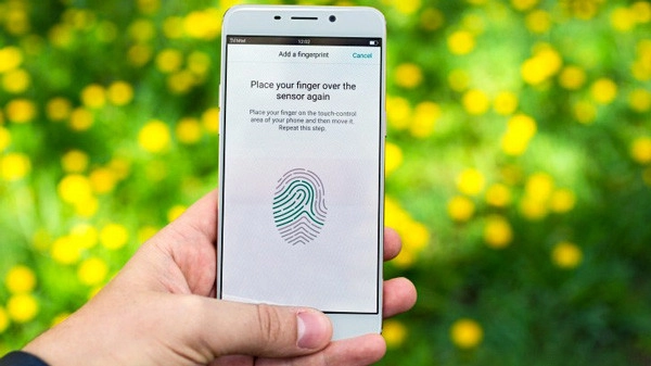 khóa ứng dụng trên Oppo F1S bằng vân tay 3