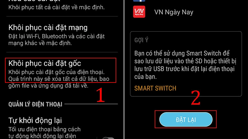 Samsung Note 5 sạc không vào pin 3