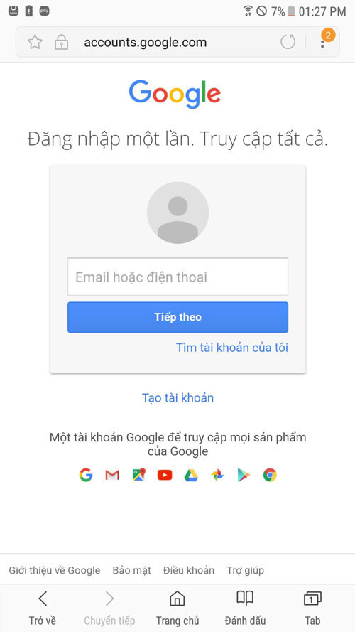 Khôi Phục Danh Bạ Gmail 2
