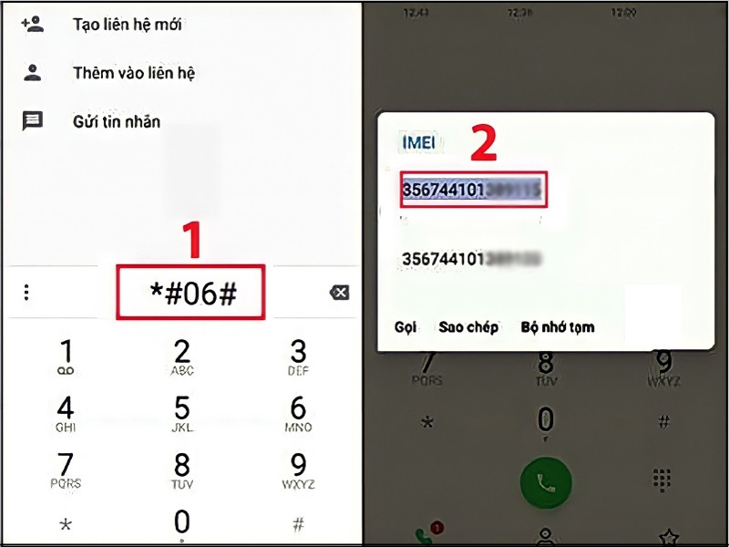 Kiểm tra imei