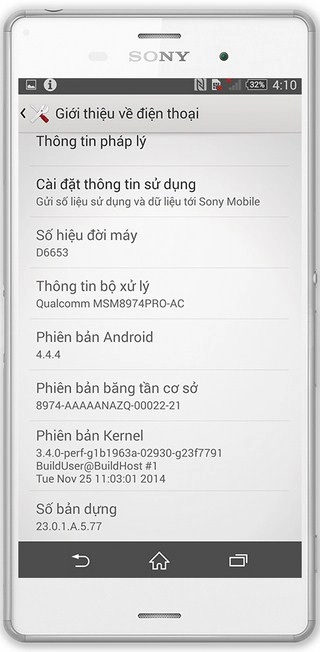 Kiểm tra hệ điều hành