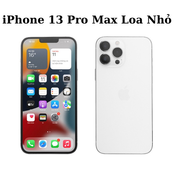 Cách xử lý loa iPhone 13 Pro Max bị nhỏ nhanh chóng và hiệu quả, chi tiết cho người dùng