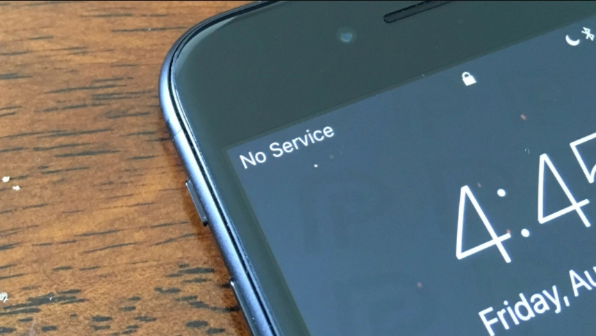 Biểu hiện của iPhone 8 Plus mất sóng