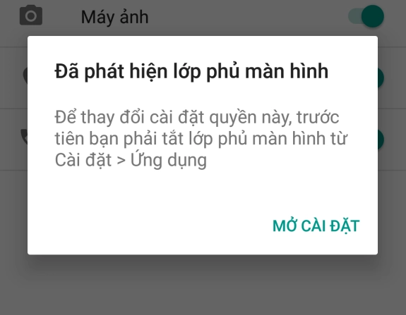 tắt lớp phủ màn hình trên samsung 1