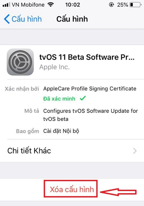 tắt thông báo cập nhật iOs 5