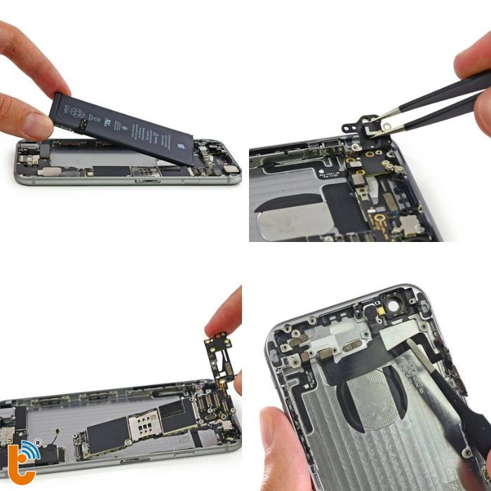 Thay dây nút nguồn iPhone 6