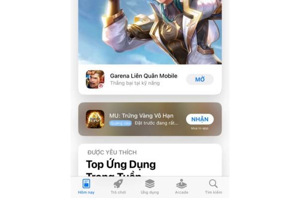 xoá ứng dụng mặc định trên iphone 6