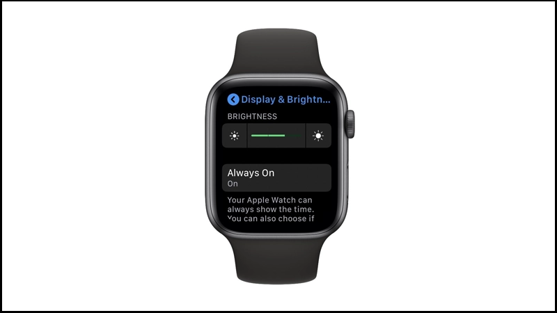 apple watch mau hết pin