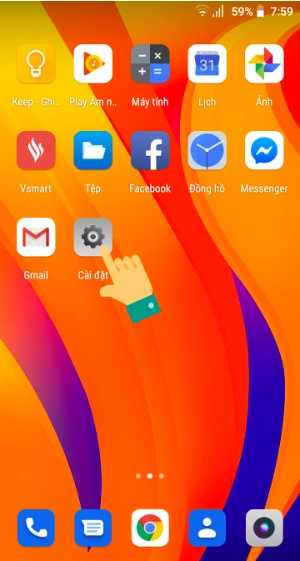 cách cài nhạc chuông điện thoại vsmart 0