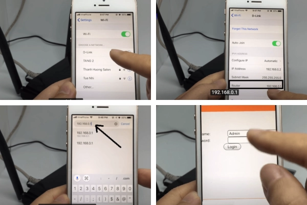 cách đổi mật khẩu wifi D link 4