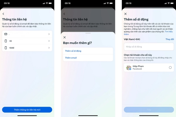 cách đổi số điện thoại trên facebook 5