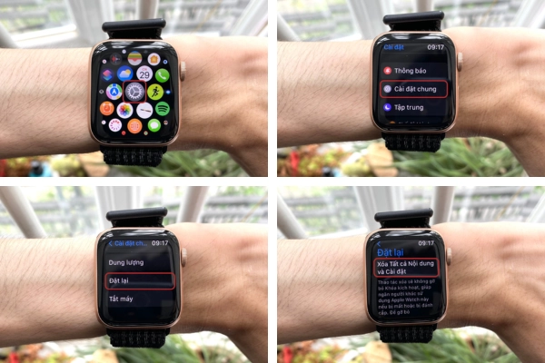 cách huỷ ghép đôi apple watch 5