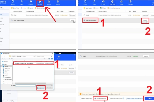 chạy phần mềm iphone 7 1