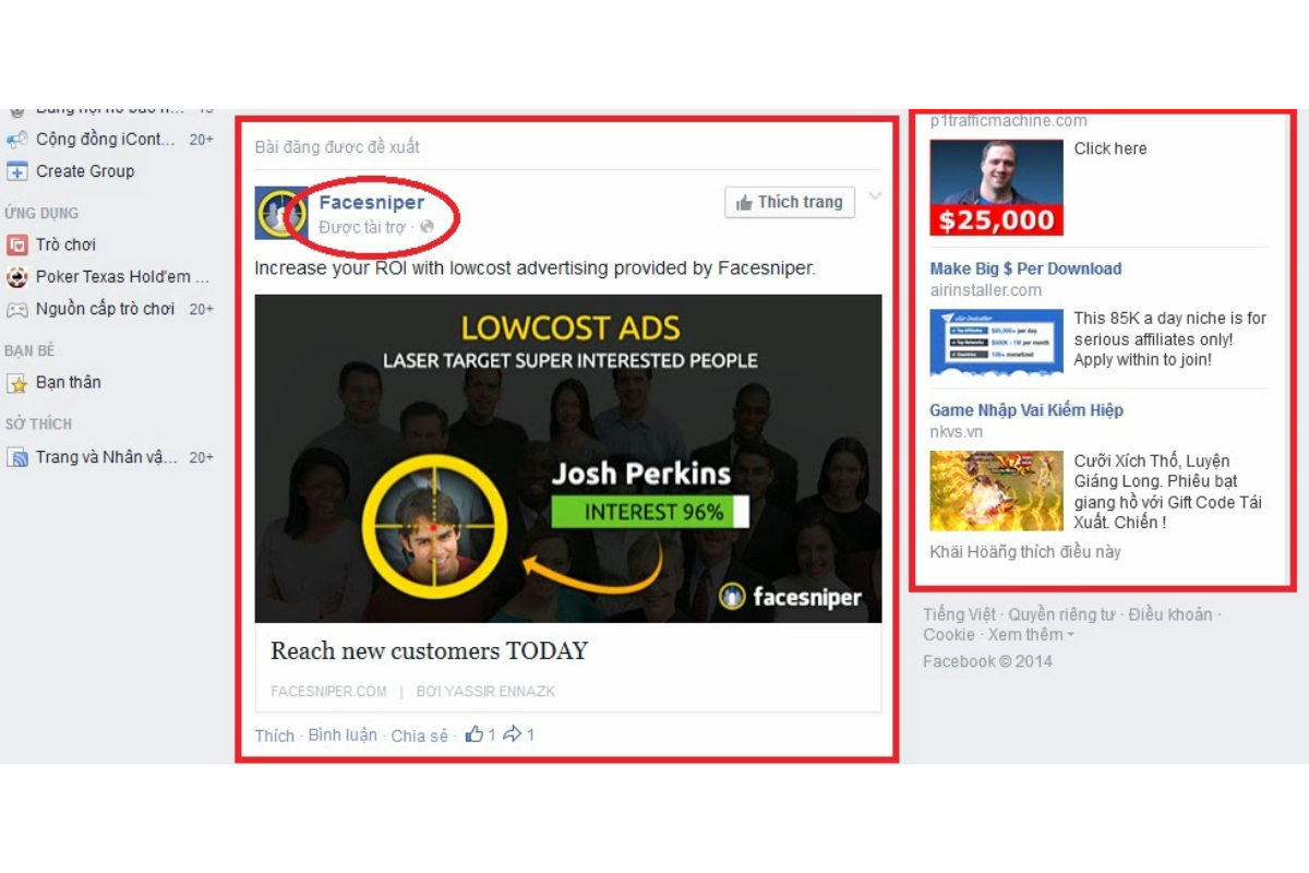Quảng cáo fb trên bảng tin là cách chạy quảng cáo facebook cho kết quả nhanh