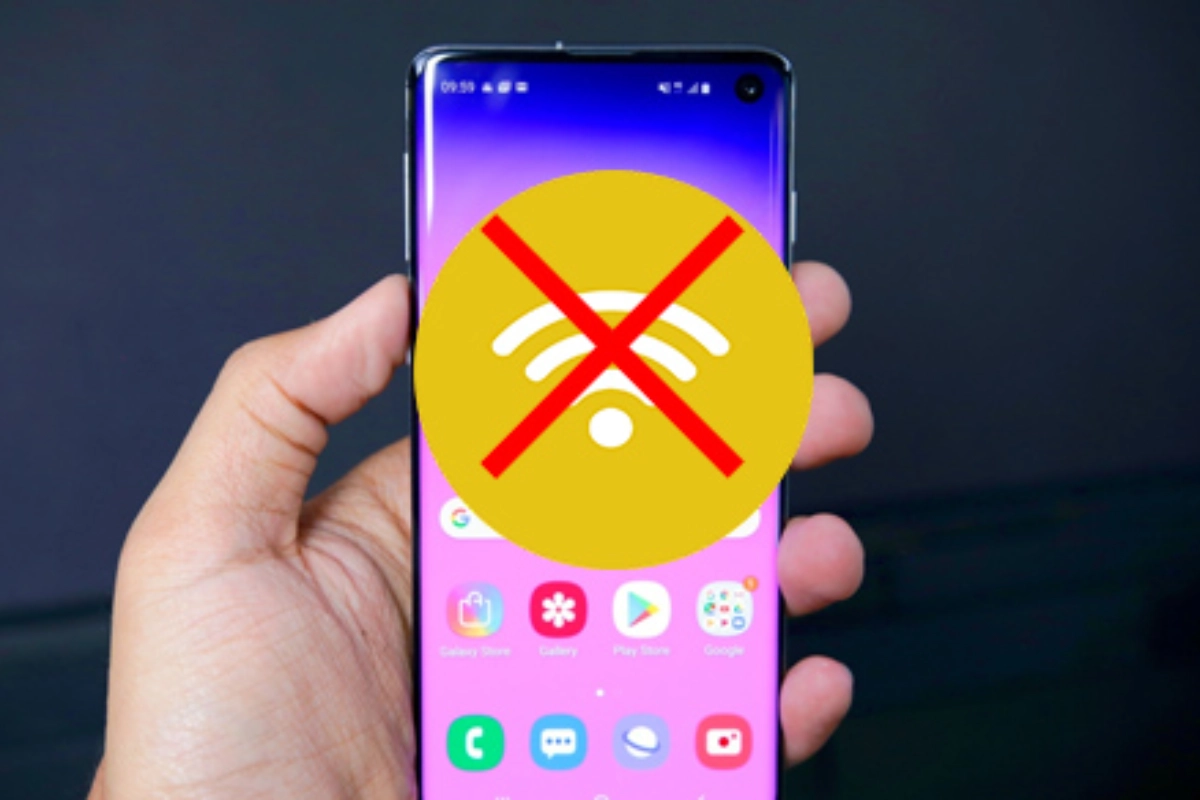 Điện thoại không thể bắ được wifi