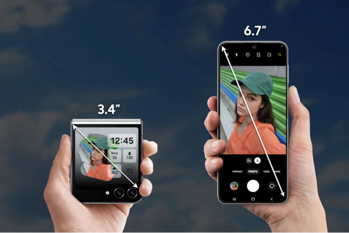 Galaxy Z Flip5 mang đến trải nghiệm gập độc đáo thời thượng