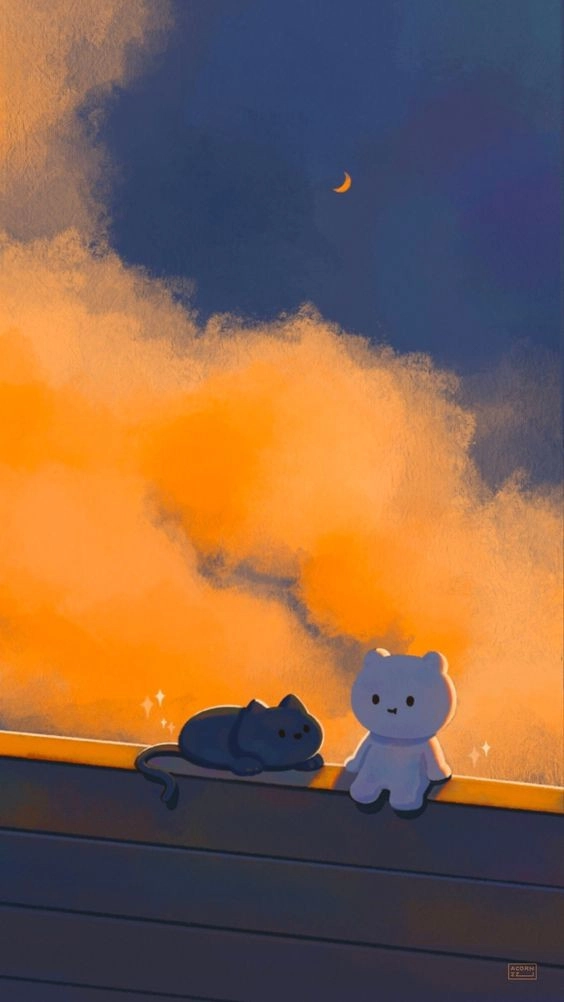 hình nền đôi chibi 4