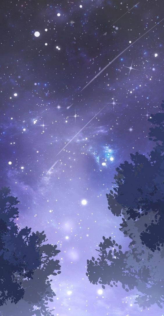 hình nền galaxy tím 3