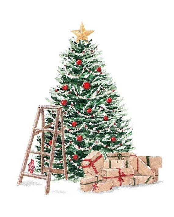 Cây thông và quà