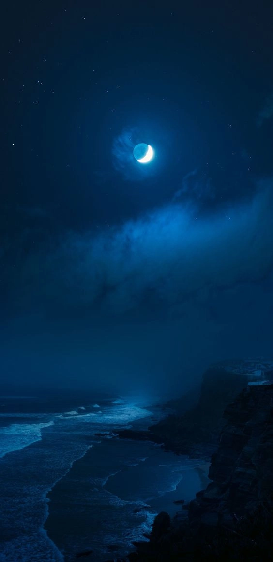 Hình nền bầu trời về đêm 3