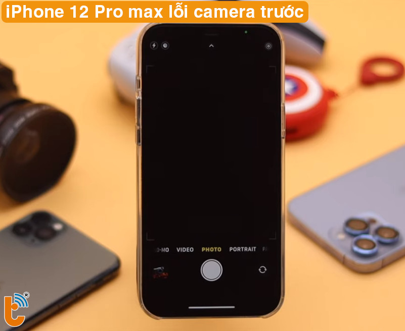 iPhone 12 Pro max lỗi camera trước